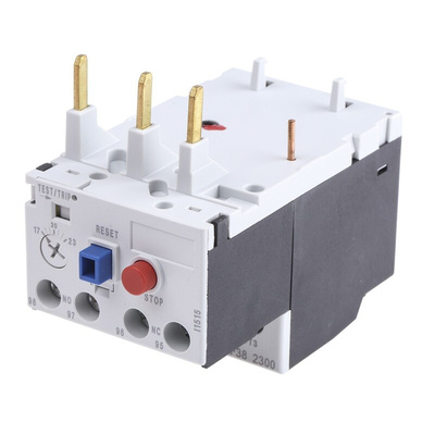 Lovato RF38 Thermal Overload Relay, 38 A Contact Rating, 0.7 → 2.4 W, 690 Vac, 3P