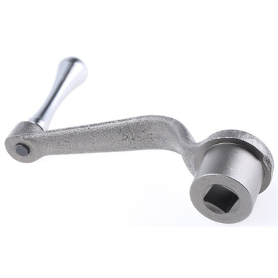 RS PRO Steel Revolving Crank Handle 200mm Radius