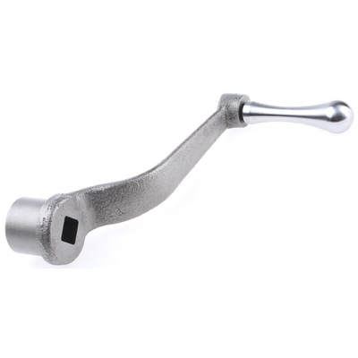 RS PRO Steel Revolving Crank Handle 200mm Radius