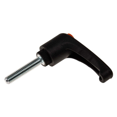 RS PRO Clamping Lever, M6 x 30mm