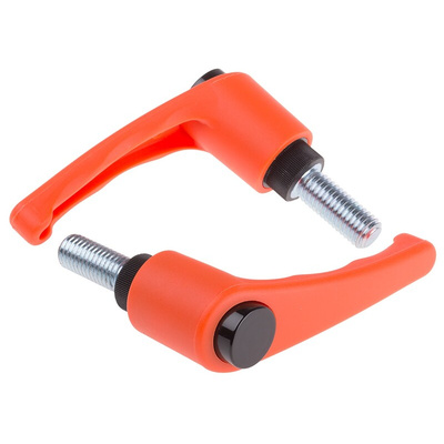 RS PRO Clamping Lever, M12 x 30mm