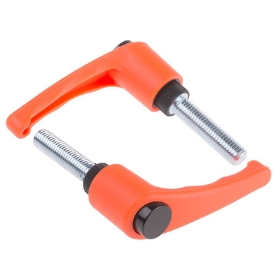 RS PRO Clamping Lever, M12 x 50mm