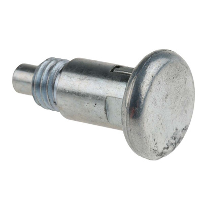 RS PRO 39.4mm Zinc Plated Steel Index Bolt, M12 x 1.75