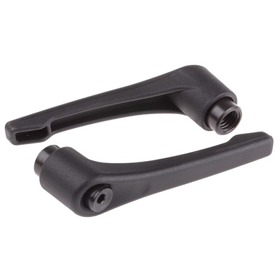 RS PRO Steel Clamping Lever, M12 x 12mm