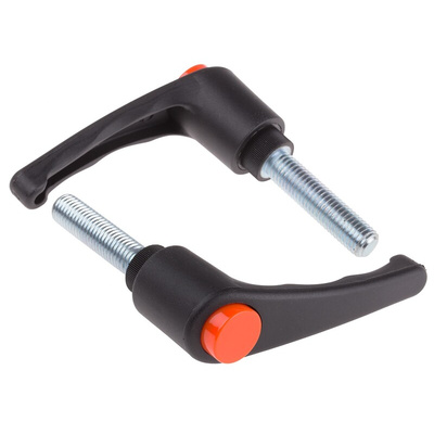 RS PRO Clamping Lever, M12 x 50mm
