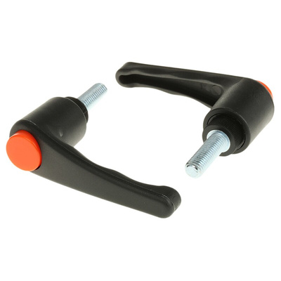 RS PRO Clamping Lever, M10 x 30mm
