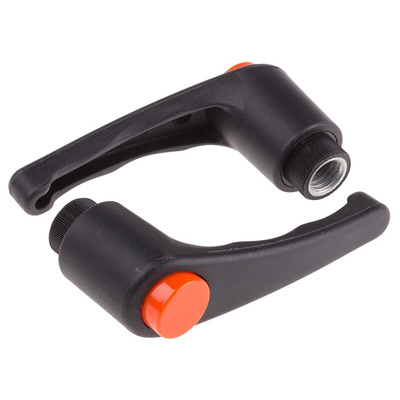 RS PRO Steel Clamping Lever, M12 x 18mm