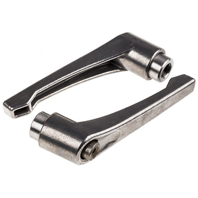 RS PRO Stainless Steel Clamping Lever, M12