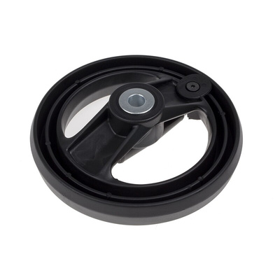RS PRO Black Glass-Fibre Reinforced Technopolymer Hand Wheel, 160mm diameter