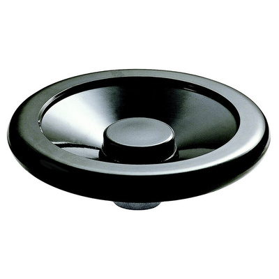 RS PRO Black Phenoplast Hand Wheel, 120mm diameter