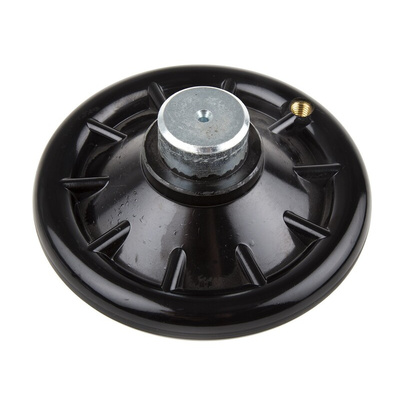 RS PRO Black Phenoplast Hand Wheel, 160mm diameter
