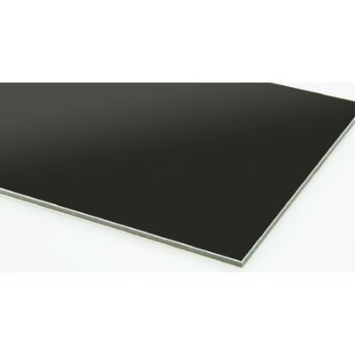 RS PRO Aluminium Metal Sheet 600mm x 600mm, 3mm Thick