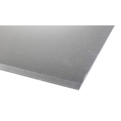 RS PRO Aluminium Metal Sheet 300mm x 500mm, 3mm Thick