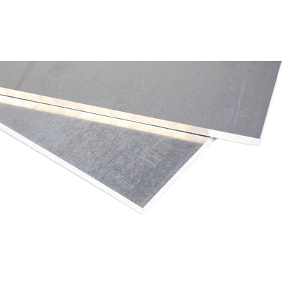 RS PRO Aluminium Metal Sheet 300mm x 500mm, 8mm Thick