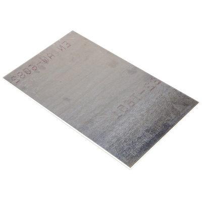 RS PRO Aluminium Metal Sheet 300mm x 500mm, 8mm Thick