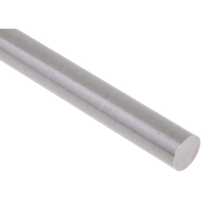 RS PRO Beige Polyetheretherketone PEEK Rod, 300mm x 12mm Diameter