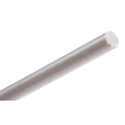 RS PRO Beige Polyetheretherketone PEEK Rod, 300mm x 6mm Diameter