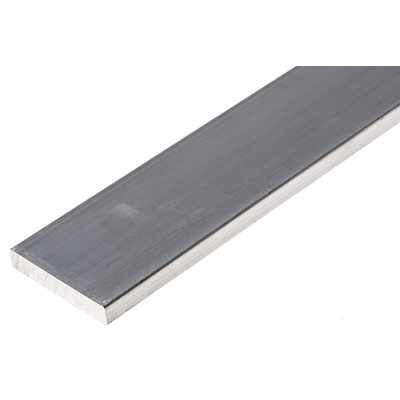 RS PRO Aluminium Flat Bar, 1 1/2in W, 1/4in H, 24in L