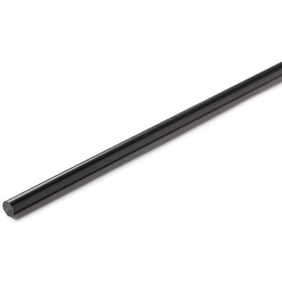 RS PRO Grey Polyvinyl Chloride PVC Rod, 1m x 20mm Diameter