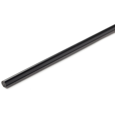 RS PRO Grey Polyvinyl Chloride PVC Rod, 1m x 25mm Diameter