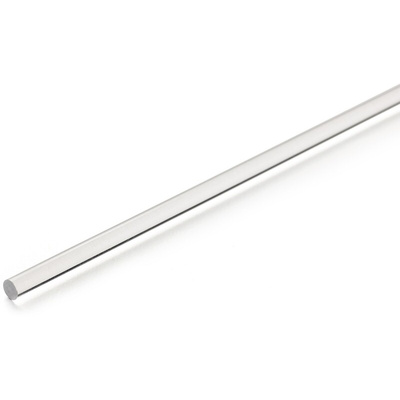 RS PRO Clear Acrylic Rod, 1m x 10mm Diameter