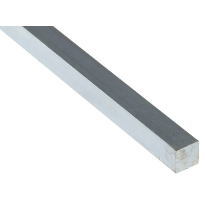 RS PRO Key Steel Square Bar, 8mm W, 8mm H, 330mm L