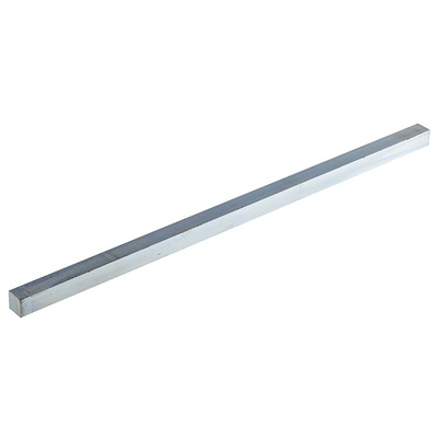 RS PRO Key Steel Square Bar, 12mm W, 12mm H, 330mm L