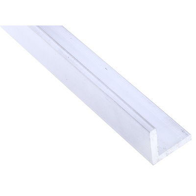 RS PRO Aluminium Angle 25mm x 25mm x 3mm
