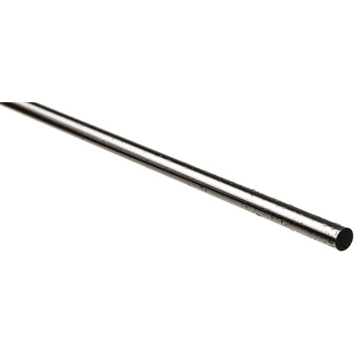 RS PRO Silver Steel Rod 5mm Diameter, 330mm L