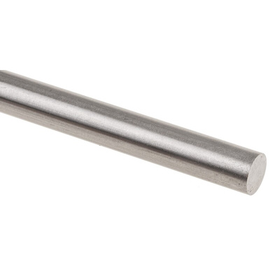 RS PRO Silver Steel Rod 10mm Diameter, 330mm L