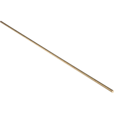 RS PRO Brass Rod 6mm Diameter, 500mm L