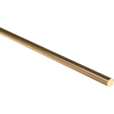 RS PRO Brass Rod 12mm Diameter, 500mm L
