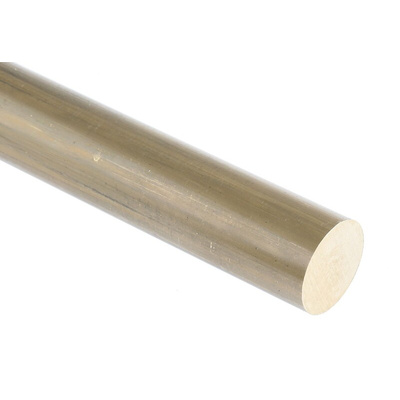 RS PRO Brass Rod 21mm Diameter, 500mm L