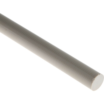 RS PRO Beige Polyetheretherketone PEEK Rod, 300mm x 16mm Diameter