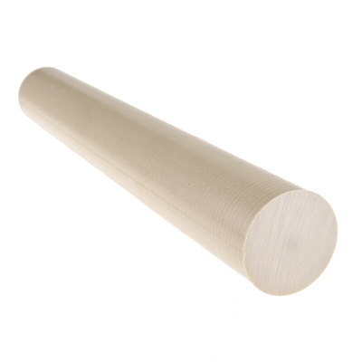 RS PRO Beige Polyetheretherketone PEEK Rod, 300mm x 40mm Diameter