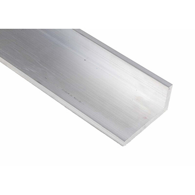 RS PRO Aluminium Angle 100mm x 50mm x 10mm