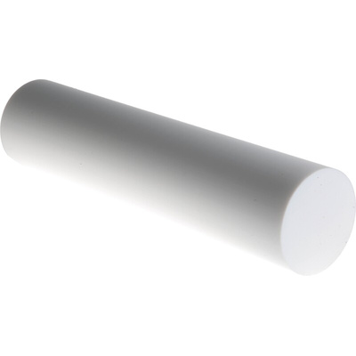 RS PRO Opaque Fluoroplastics PTFE Rod, 300mm x 70mm Diameter
