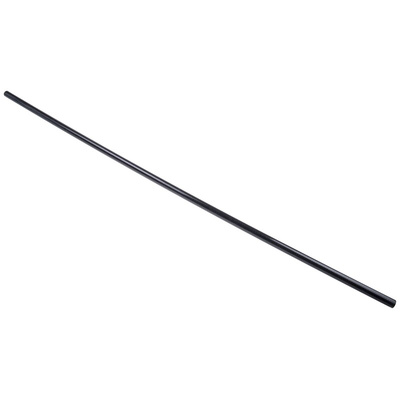 RS PRO Black Acetal Rod, 1m x 16mm Diameter