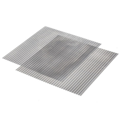 RS PRO Aluminium Perforated Metal Sheet 500mm x 500mm, 1.2mm Thick