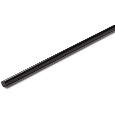 RS PRO Black Acetal Rod, 1m x 40mm Diameter