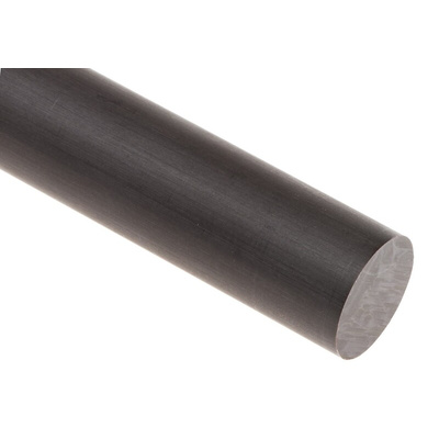RS PRO Brown Polyimide PI Rod, 250mm x 13mm Diameter