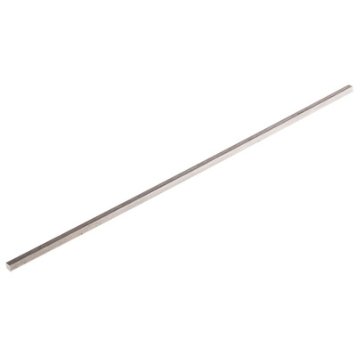 RS PRO Stainless Steel Square Bar, 3/16in W, 3/16in H, 12in L