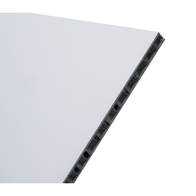 RS PRO Aluminium Metal Sheet 600mm x 600mm, 6mm Thick