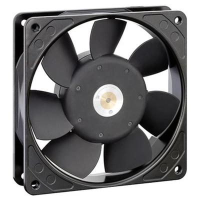 ebm-papst, 230 V ac, AC Axial Fan, 119 x 119 x 25mm, 104m³/h, 10W