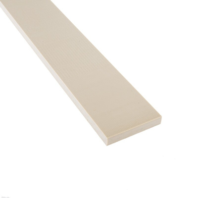 RS PRO Beige Plastic Sheet, 500mm x 50mm x 8mm