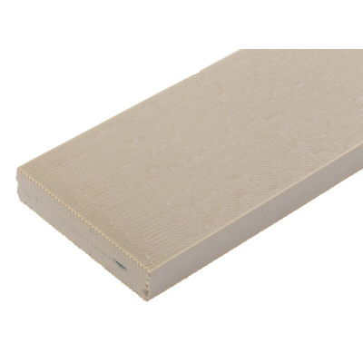 RS PRO Beige Plastic Sheet, 500mm x 50mm x 10mm