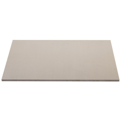 RS PRO Beige Plastic Sheet, 300mm x 245mm x 5mm