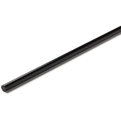 RS PRO Black Acetal Rod, 500mm x 150mm Diameter