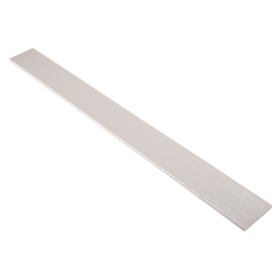 RS PRO Beige Plastic Sheet, 500mm x 50mm x 5mm