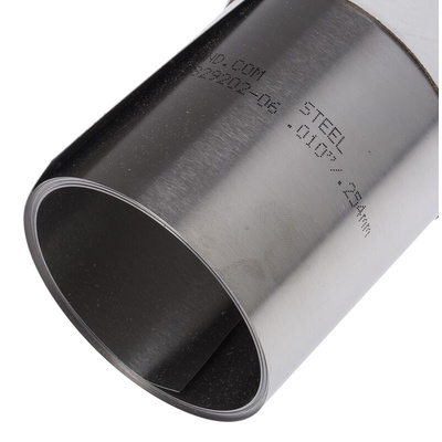 Steel Shim, 100in x 6in x 0.254mm